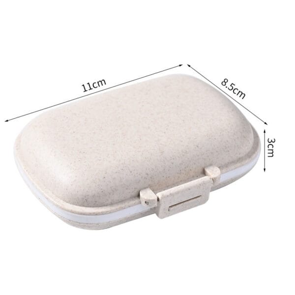 8 compartments daily pill box 11