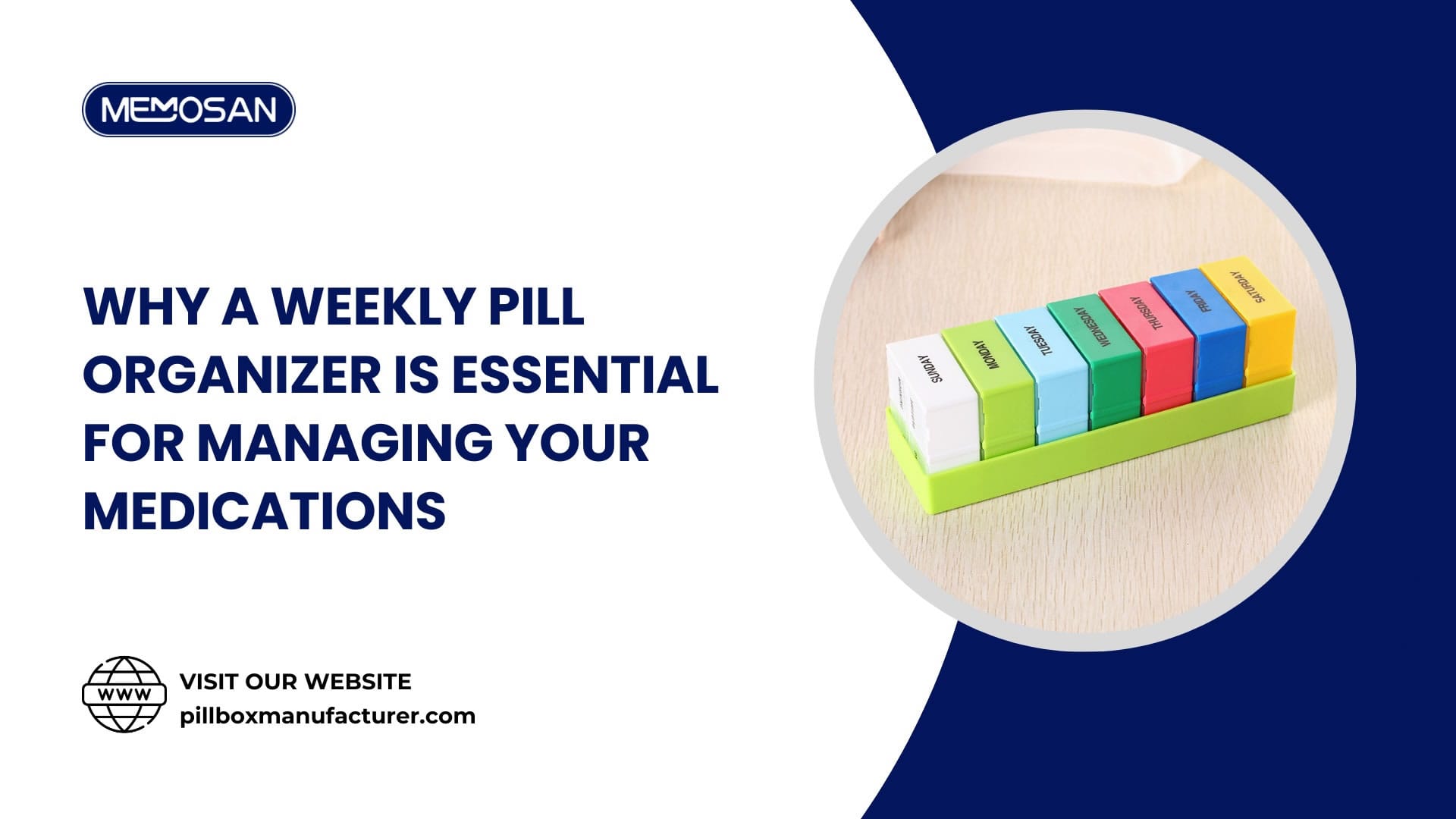 Why a Weekly Pill Organizer is Essential for Managing Your Medications