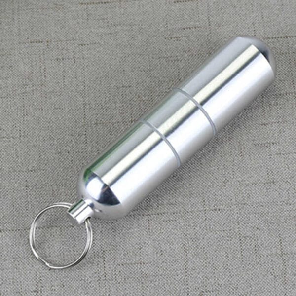 3 compartment aluminum alloy metal pill organizer 7