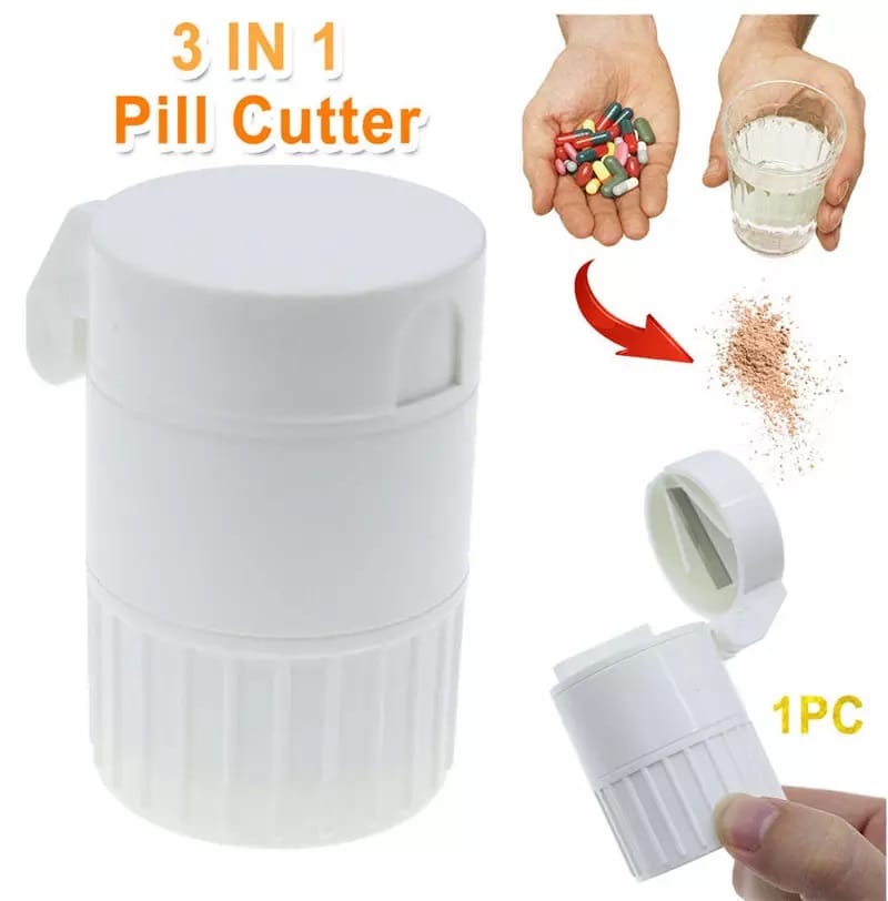 3 in 1 pill cutter crusher 1 product display 1