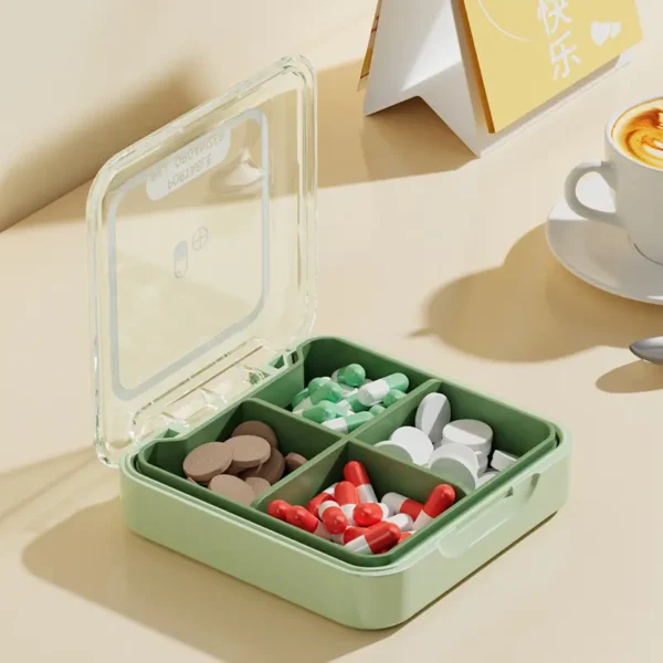 4 Compartment Pill Organizer (3)