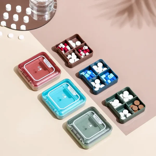 4 Compartment Pill Organizer (6)