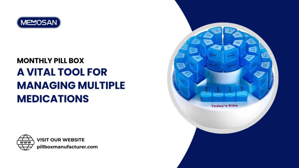 Monthly Pill Box A Vital Tool for Managing Multiple Medications