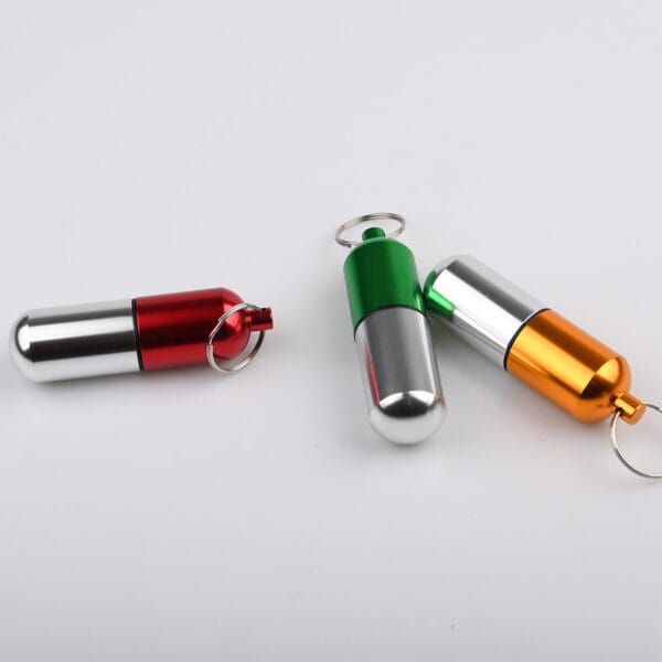 aluminum alloy metal pill bottle 3