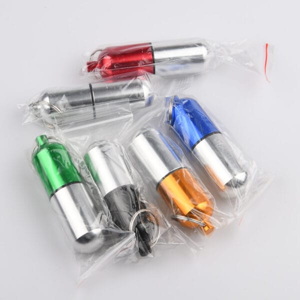 aluminum alloy metal pill bottle 4