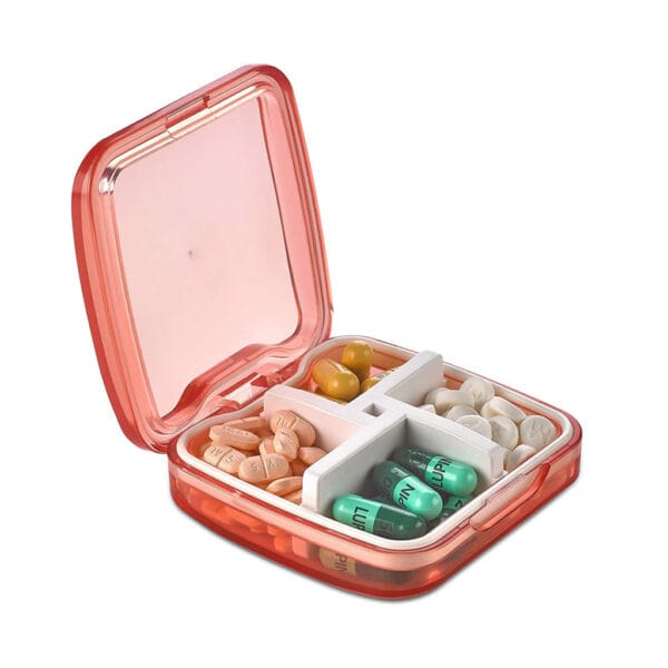 daily 4 compartment pill box 1