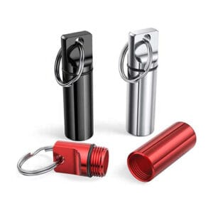 flat head aluminum alloy metal pill box 1