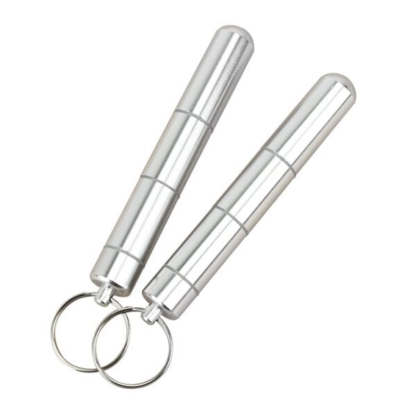 keychain aluminum alloy metal pill box 2