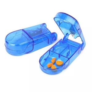 portable transparent pill cutter 1