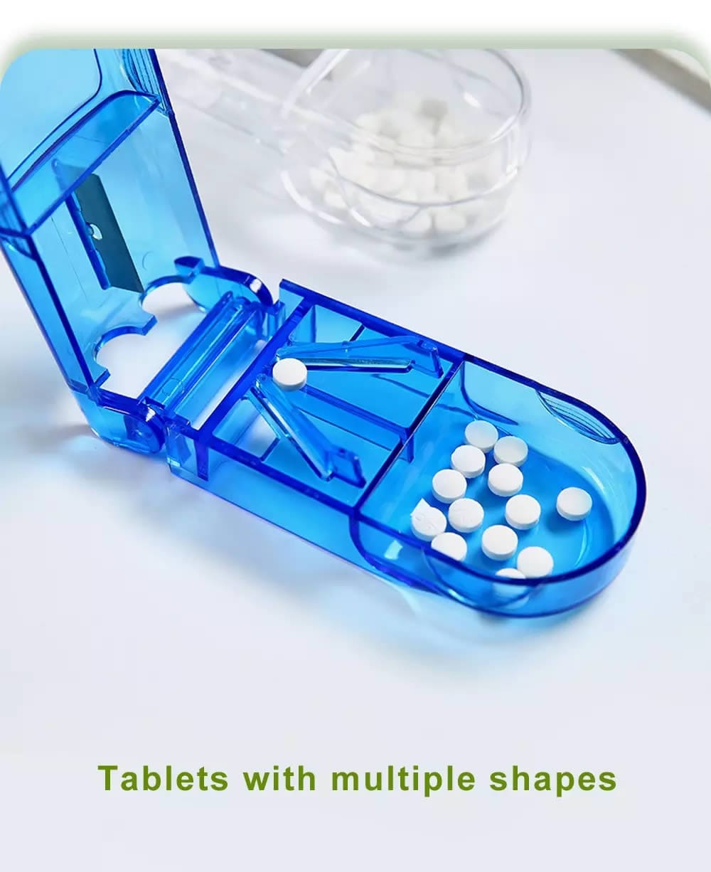 portable transparent pill cutter product display 2