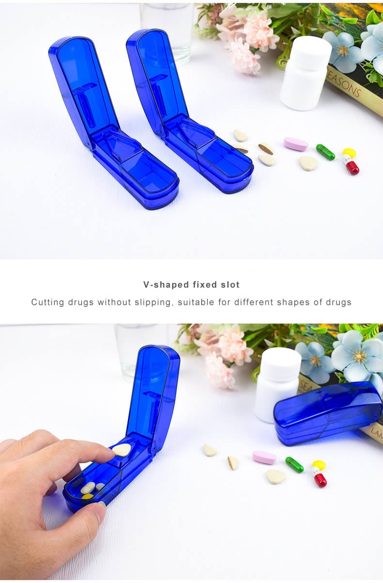 promotional transparent pill cutter product display 2