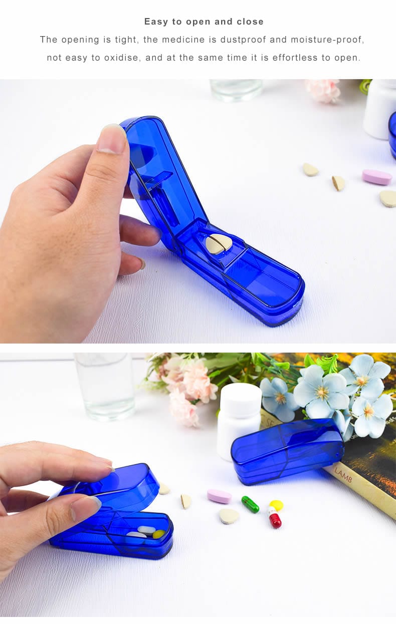 promotional transparent pill cutter product display 4