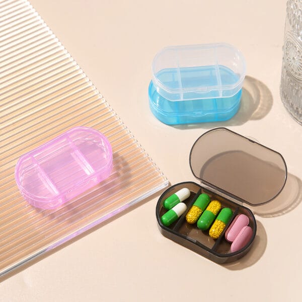 small 3 compartment daily pill box 4