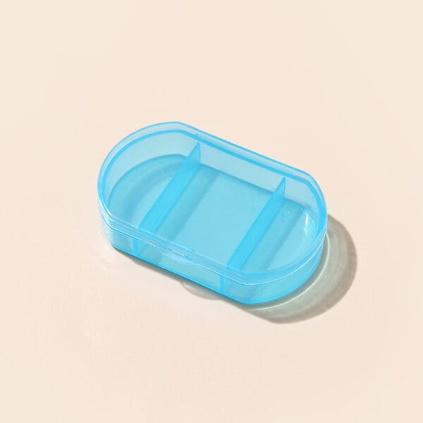 small 3 compartment daily pill box 8