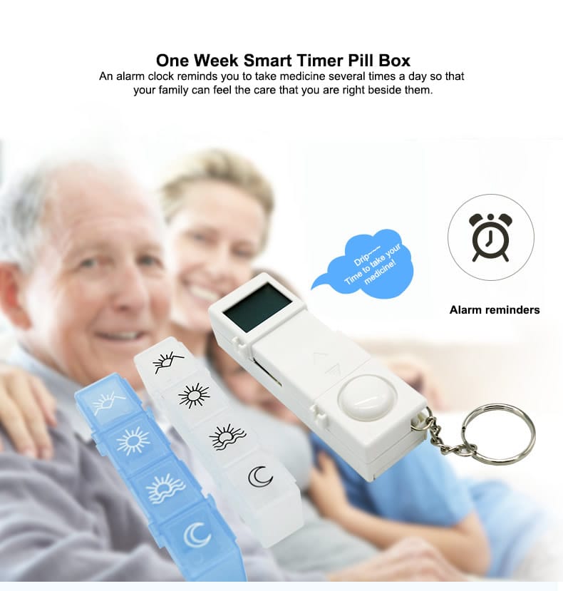 smart electronic pill box product display 2