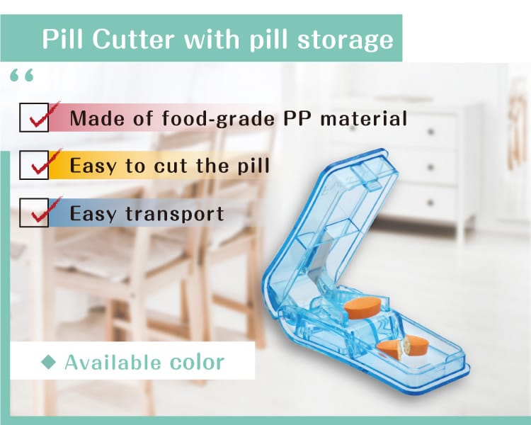 travel friendly plastic pill splitter product display 1