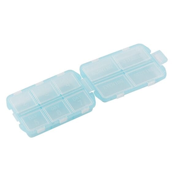 10 compartment flip top pill box 4