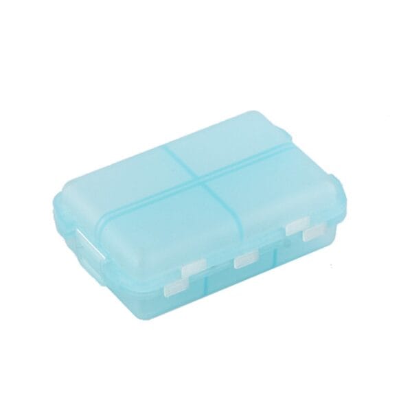 10 compartment flip top pill box 5