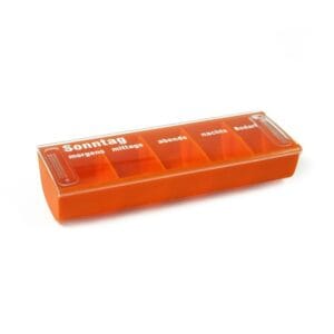 5 compartment daily pill box 1