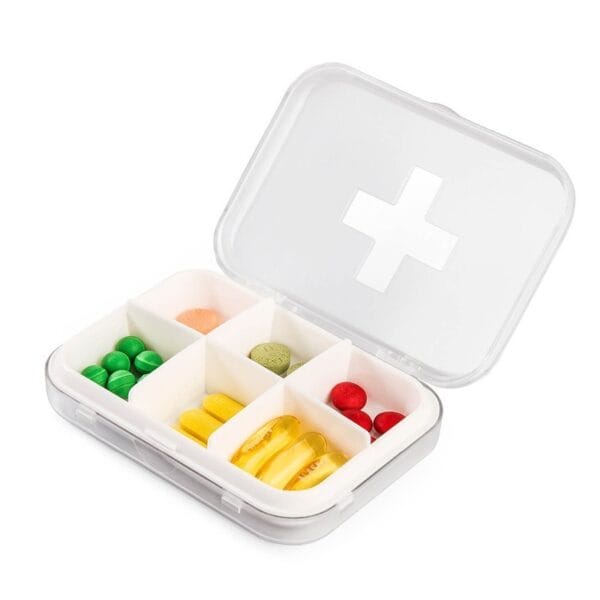 6 compartment mini pill case 2