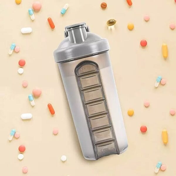 600ml pill box water bottle 4