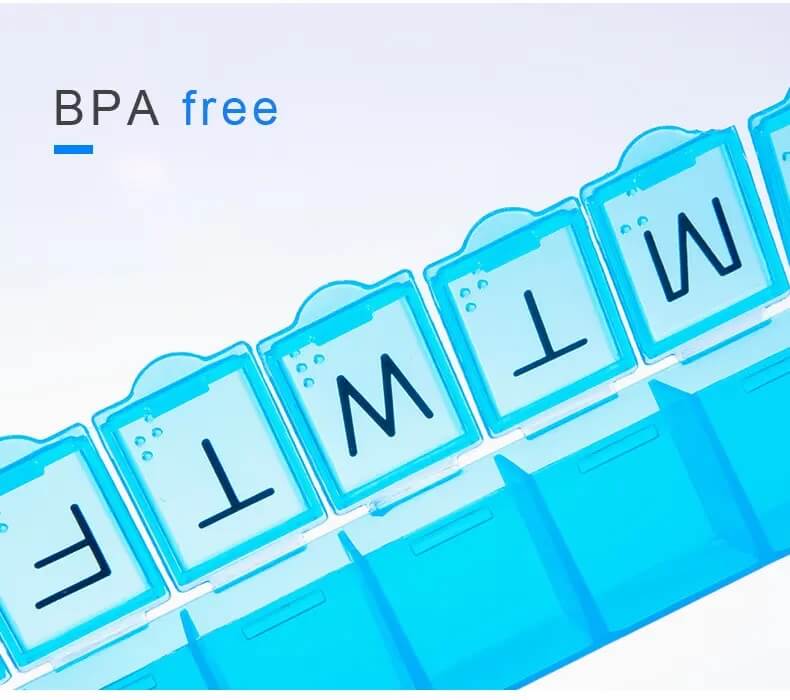 7 days pill box s product display 3