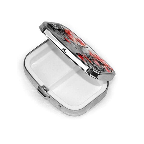 aluminum alloy mirror pill case 6