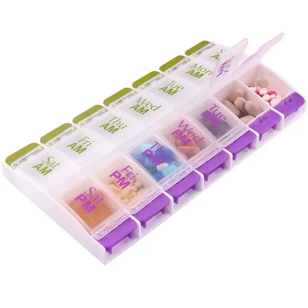 am pm pill organizer