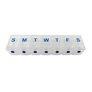 large push button pill organizer 1