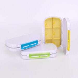 moisture proof plastic pill box 1