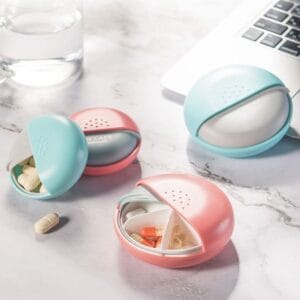 portable round medicine organizer 1