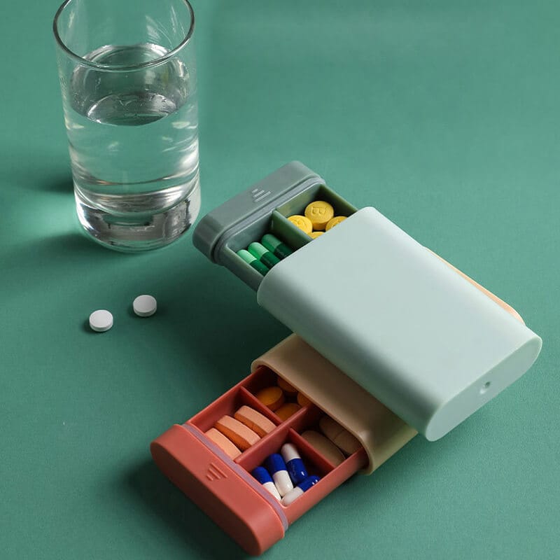 portable travel pill case