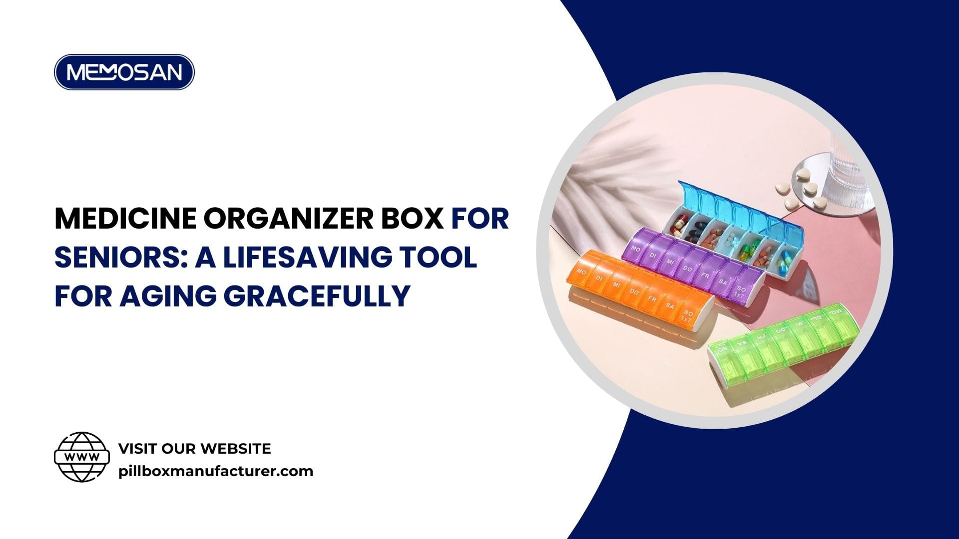 Medicine Organizer Box for Seniors A Lifesaving Tool for Aging Gracefully