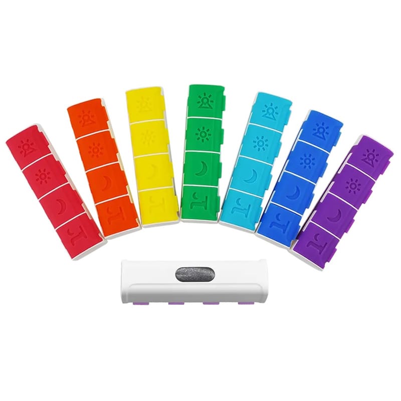 silicone pill organizer