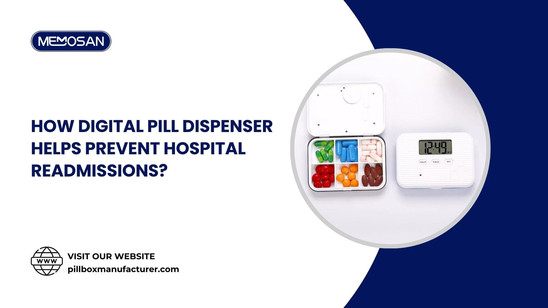 How Digital Pill Dispenser Helps Prevent Hospital Readmissions