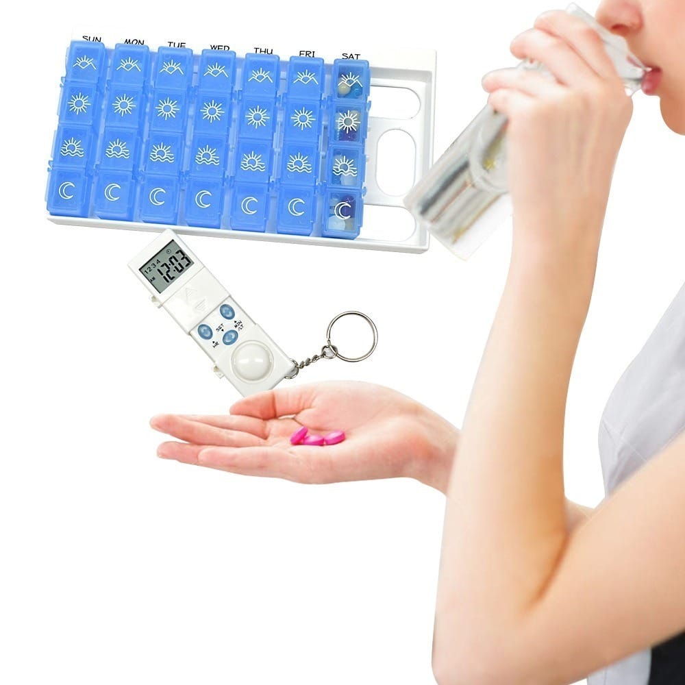 medication dispenser with alarm