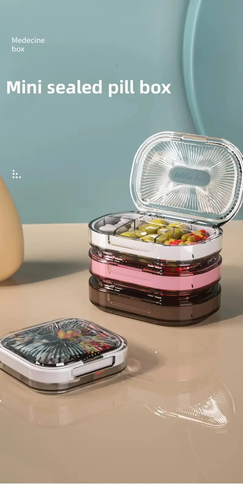 4 Compartment Pill Organizer (1)