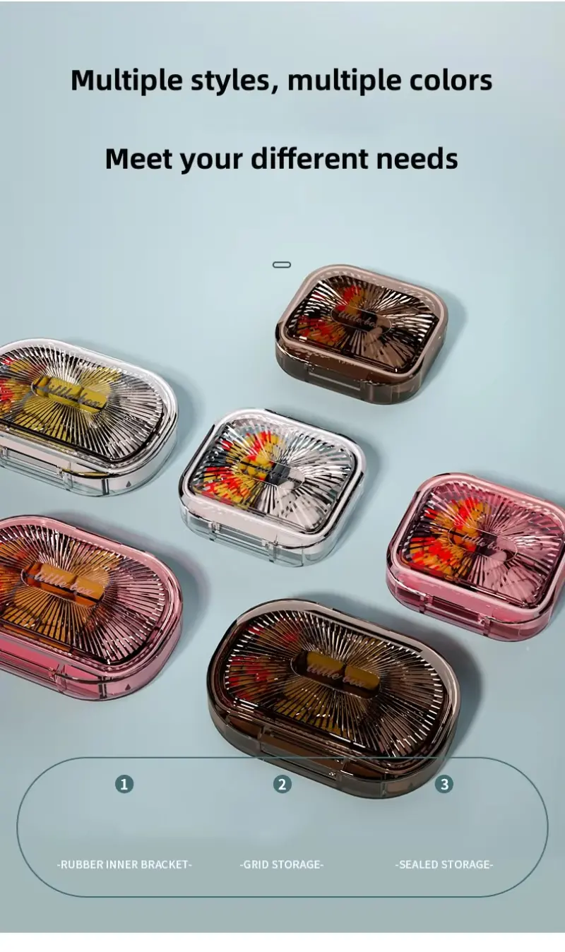 4 Compartment Pill Organizer (5)
