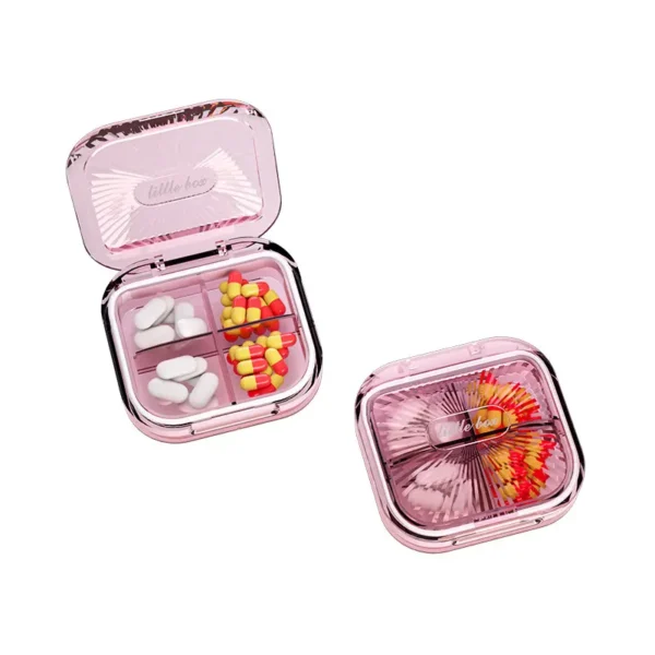 4 Compartment Pill Organizer (5)