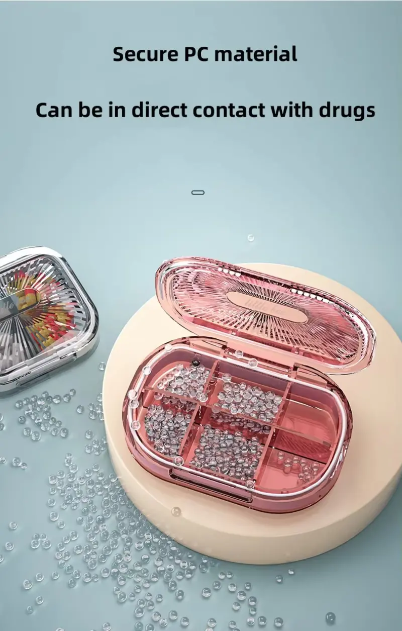 4 Compartment Pill Organizer (6)