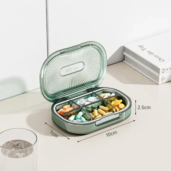 6 Compartment Pill Organizer (11)