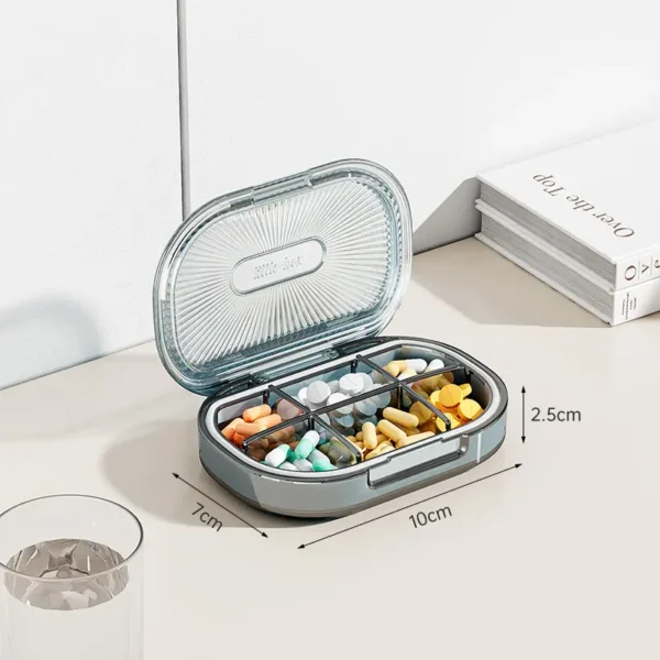 6 Compartment Pill Organizer (7)