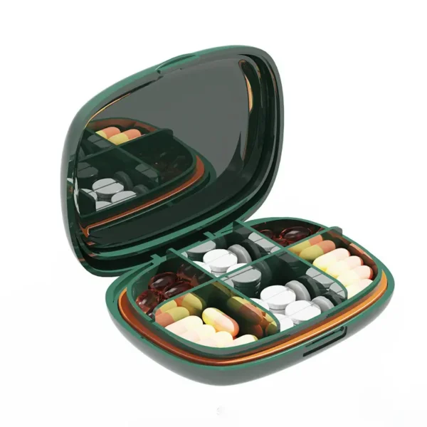 6 Compartment Travel Medicine Case (11)