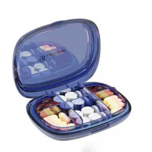 6 Compartment Travel Medicine Case (8)