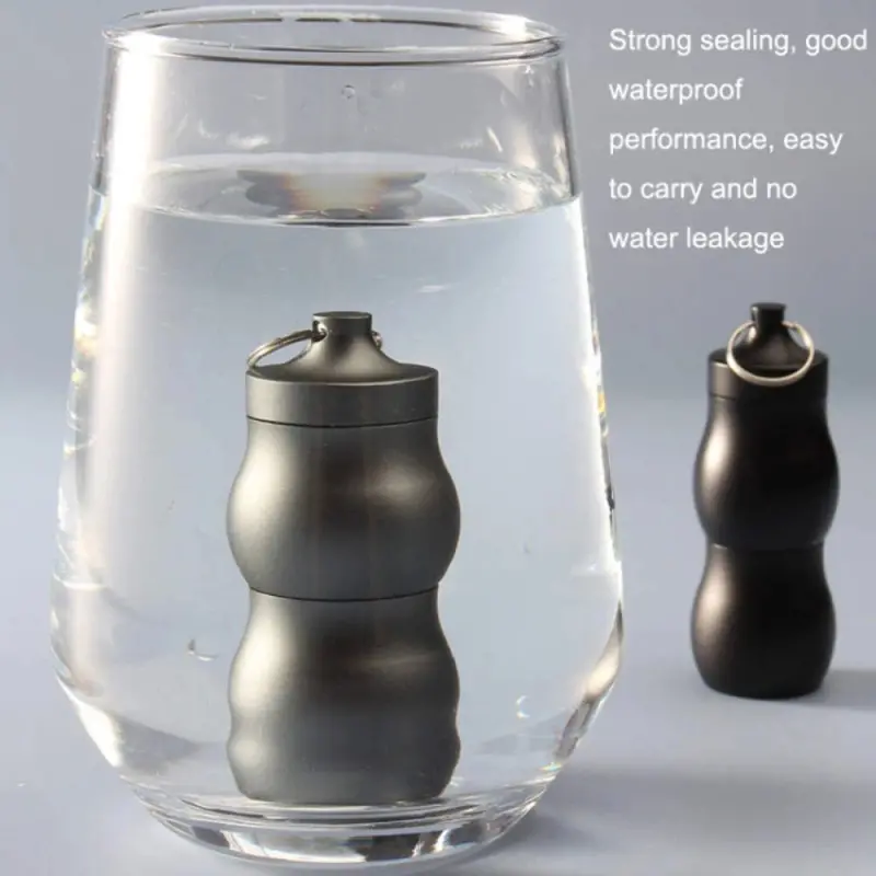 Keychain Medication Pill Box (5)