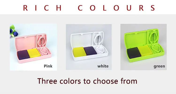 2 Compartment Pill Box with Pill Cutter (8)