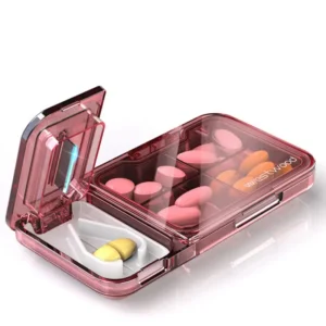 2 in 1 Pill Organizer with Cutter (13)