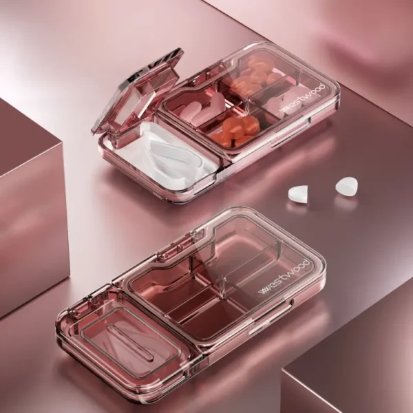 2 in 1 Pill Organizer with Cutter (22)
