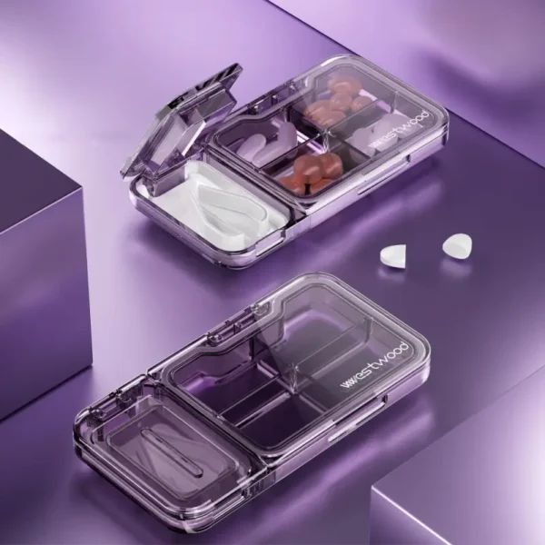 2 in 1 Pill Organizer with Cutter (23)