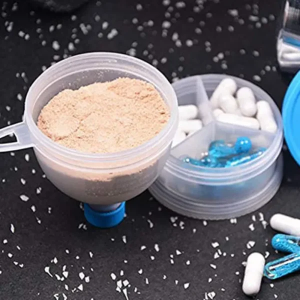 2 in 1 Protein Funnel and Pill Container (5)